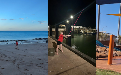 A Weekend Escape to Point Samson: Fish, Chaos, and Family Adventures