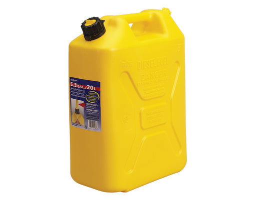 SCEPTER MILITARY STYLE JERRY CAN DIESEL YELLOW 20L