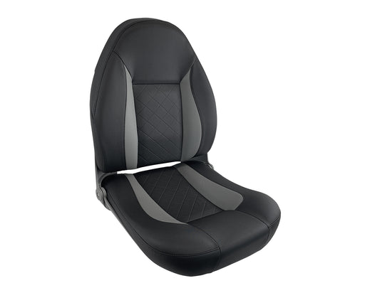 BOAT SEAT CP48 HB FOLDING DUSTYGRY/BLACK