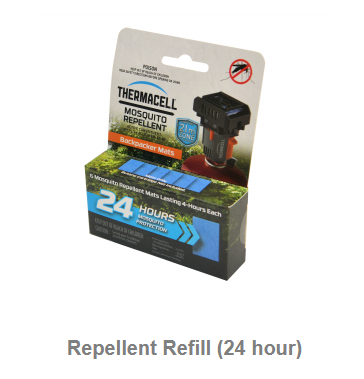 THERMACELL BACKPACKER MATS 24HR (THM24)