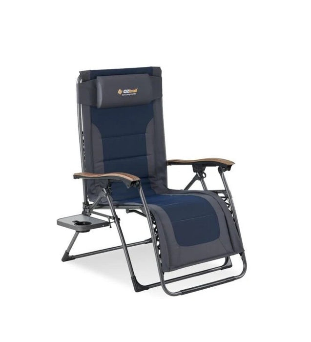 OZTRAIL JUMBO SUN LOUNGE NAVY