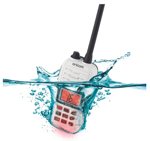 ORICOM VHF 5W MARINE PORTABLE IP67 - WHITE