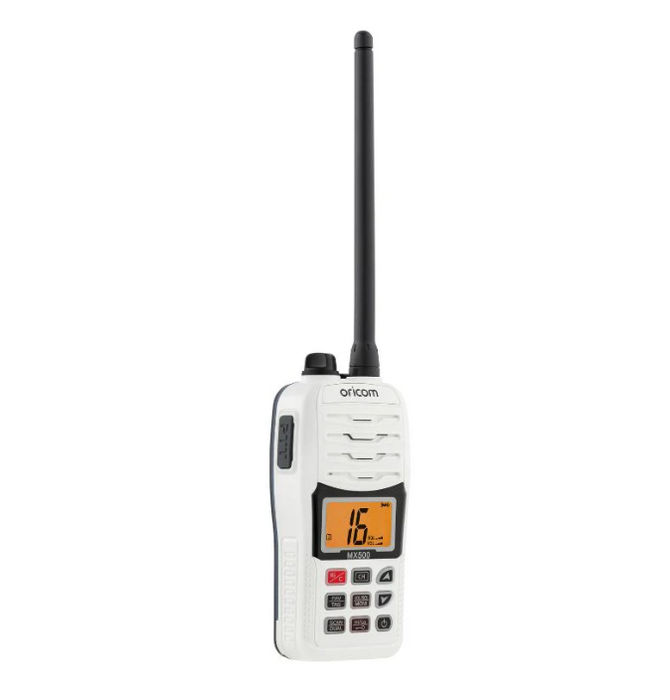 ORICOM VHF 5W MARINE PORTABLE IP67 - WHITE
