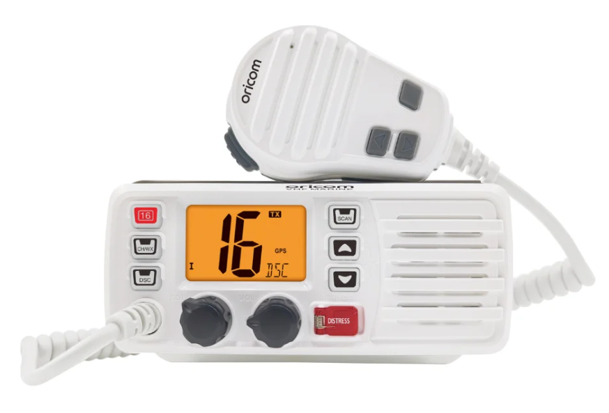 ORICOM VHF DSC FIXED MOUNT MARINE RADIO WHITE
