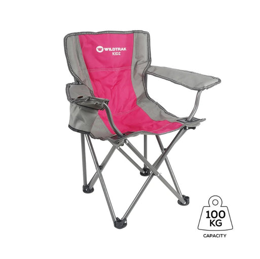 WILDTRACK KIDZ CAMP CHAIR PINK