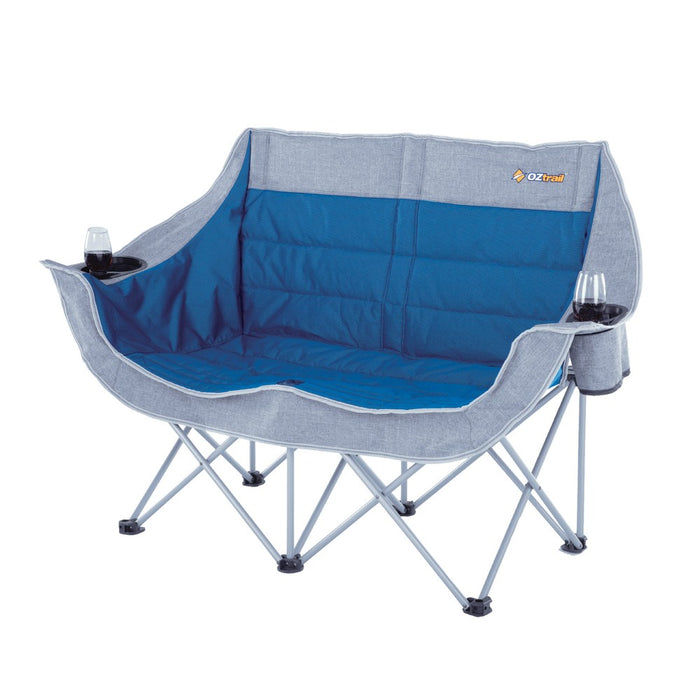 OZTRAIL GALAXY 2 SEATER SOFA WITH ARMS