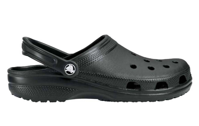 CROCS CLASSIC CLOG BLACK [SZ:M2/W4]