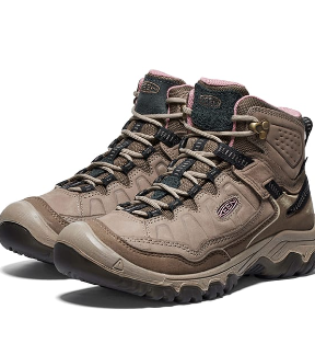 KEEN TARGHEE IV WP WMNS BRINDLE / NOSTALGIA ROSE [SZ:10]