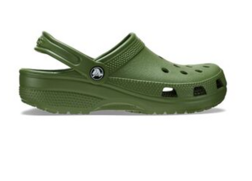 CROCS CLASSIC CLOG DARK ALGAE [SZ:M3 W5]