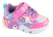 SKECHERS S LIGHTS UNICORN CHARMER PINK/MULTI [SZ:6]