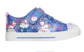 SKECHERS S LIGHTS TWINKLE SPARKS UNICORN WONDERLAND BLUE/MULTI LACES [SZ:11]