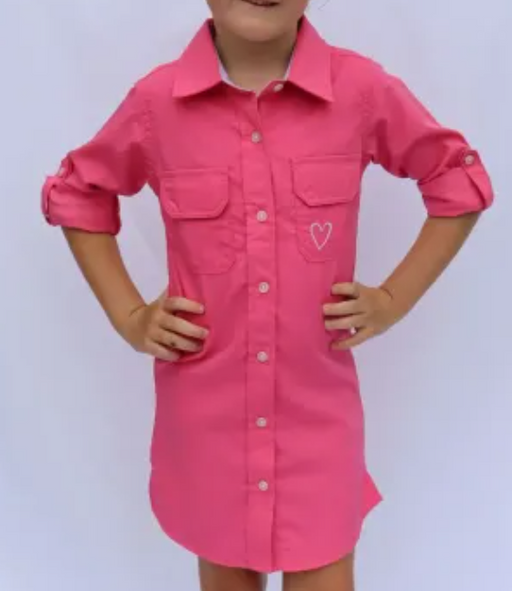 NORTHERN TIDE YOUNG CREW SHIRT DRESS PINK [SZC:3-4 YRS]