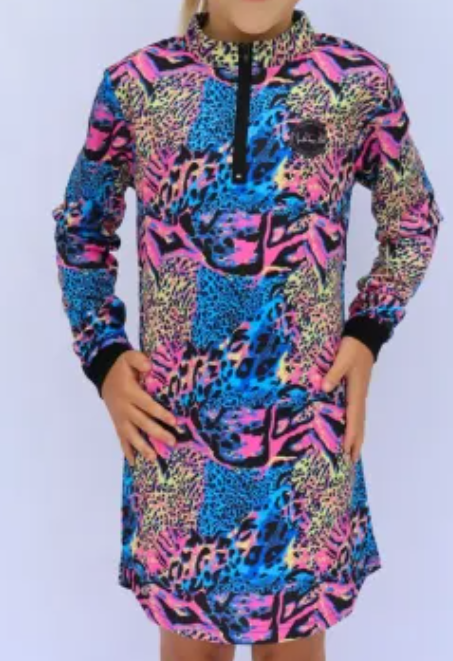 NORTHERN TIDE YOUNG CREW JERSEY DRESS WILD [SZC:18M-2.5 YRS]