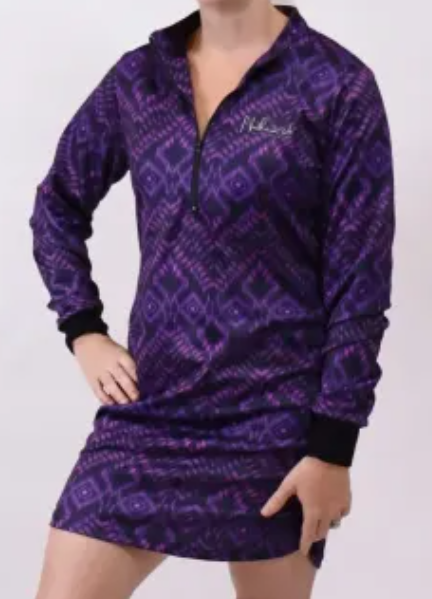 NORTHERN TIDE JERSEY DRESS PURPLE BOHO [SZC:HIGH - 6]