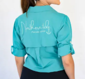 NORTHERN TIDE FISHING SHIRT KINGFISHER [SZC:XS]