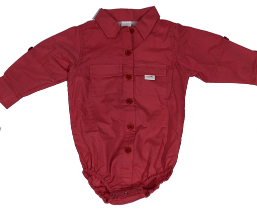 RUGRAT & CO. RED ROMPER [SZC:6 MONTH]