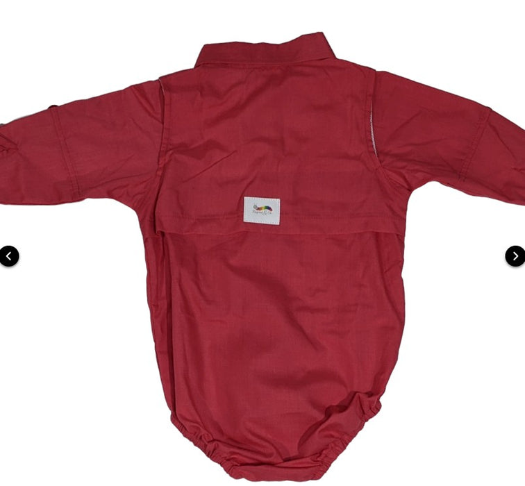 RUGRAT & CO. RED ROMPER [SZC:6 MONTH]