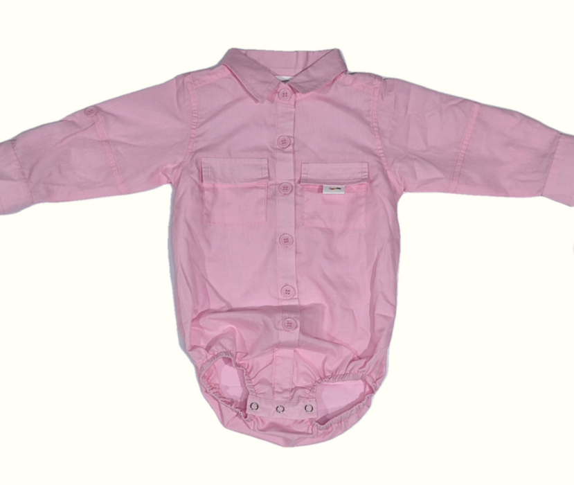 RUGRAT & CO. PINK ROMPER [SZC:6 MONTH]