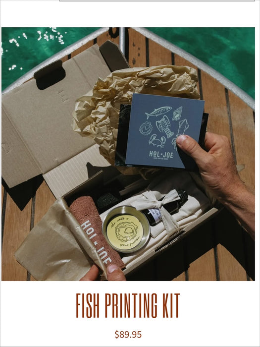 HOL & JOE'S FISH PRINTING KITS