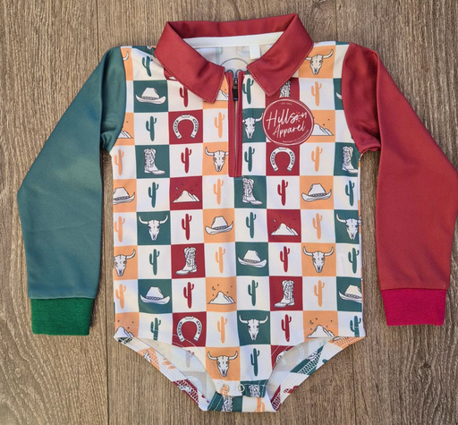 HILLSON APPAREL ROMPER [SZC:COWBOY - 0]