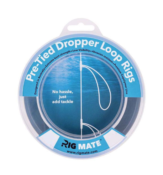 RIG MATE PRE-TIED DROPPER LOOP RIG [WT:80LB]