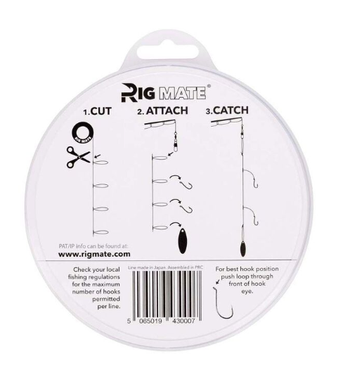 RIG MATE PRE-TIED DROPPER LOOP RIG [WT:80LB]