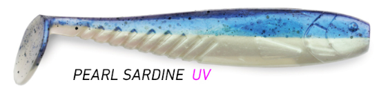 PRO LURE FISHTAIL 105MM [CLR:PEARL SARDINE]