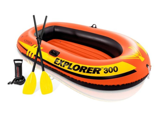 INTEX EXPLORE 300 BOAT SET