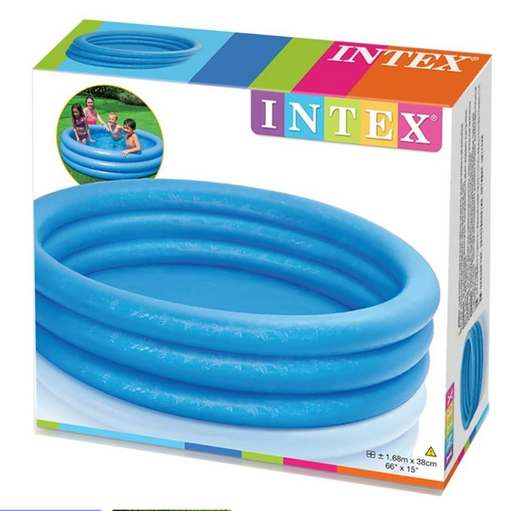 INTEX CRYSTAL BLUE POOL168X38CM