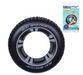 INFLATABLE RIDER MUD MASTER SWIM RING