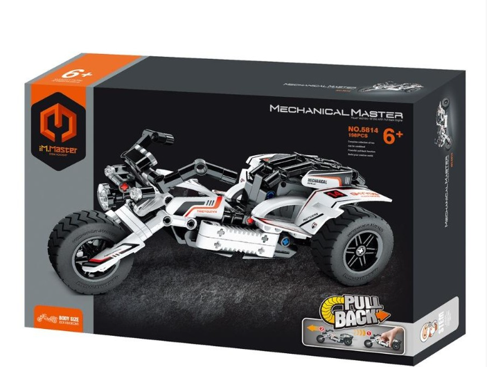 PULL BACK MOTORCYCLE 198 PCS