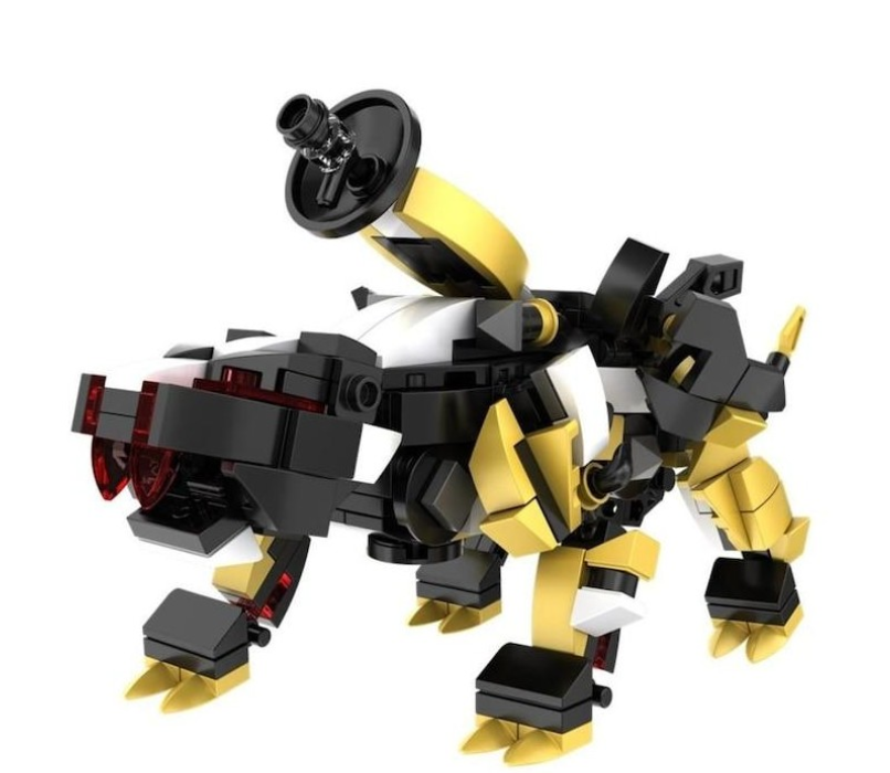 FIVE TIGER GENERAL BLACK 370PCS