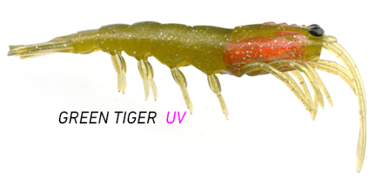 PRO LURE CLONE PRAWN 62MM [CLR:GREEN TIGER]