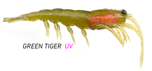 PRO LURE CLONE PRAWN 120MM [CLR:GREEN TIGER]