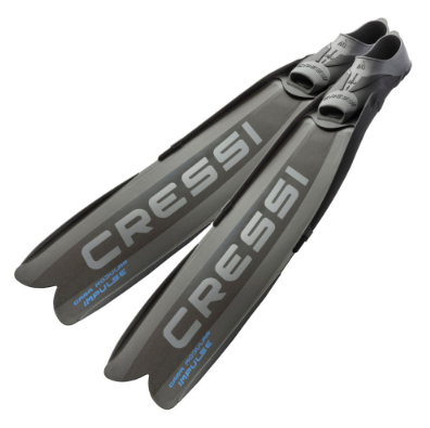 CRESSI MODULAR GARA IMPULSE FINS BLACK [SZ:36/37]