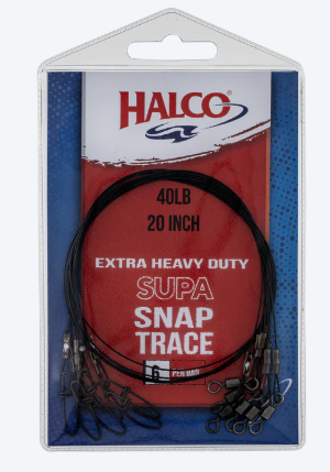 SUPA SNAP TRACE 11IN BLACK [WT:20LB]