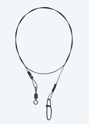 SUPA SNAP TRACE 20IN BLACK [WT:20LB]