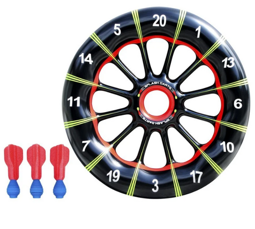 GO PLAY BULLSEYE SPLASH POOL DARTS