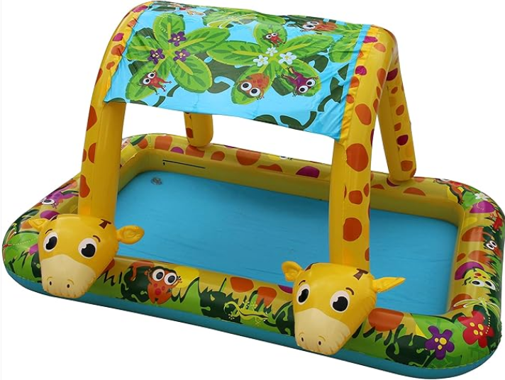 GO PLAY SHADY GIRAFFE CANOPY POOL