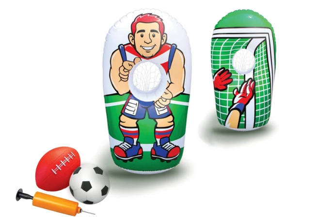 GO PLAY 2 IN 1 SPORTS TRAINER (AUSSIE RULES & SOCCER)