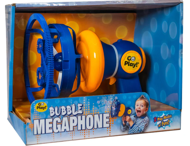 GO PLAY BUBBLE MEGAPHONE