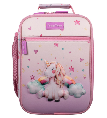 AVANTI YUM YUM INSULATED LUNCH BAG [CLR:3D UNICORN DREAMING]