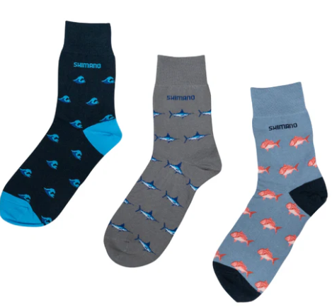 SHIMANO 3PC DRESS SOCK PACK