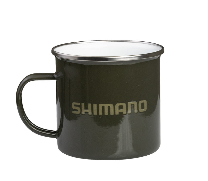 SHIMANO 2PC ENAMEL MUG PACK