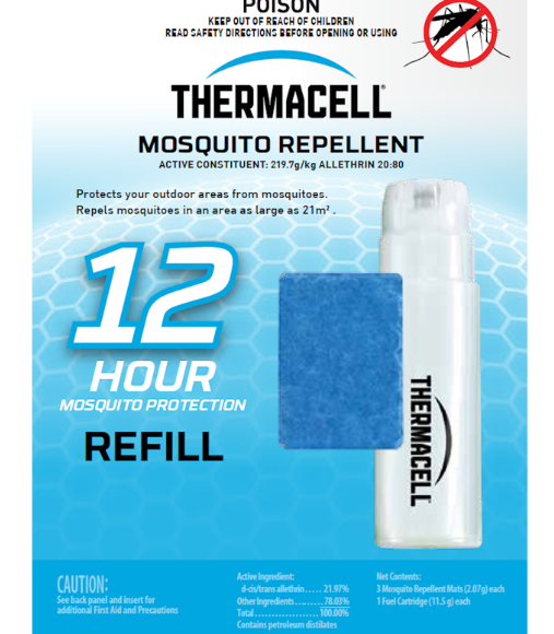 THERMACELL 12HR REFILL SINGLE PACK (THR1) (THMR1) — Karratha Adventure