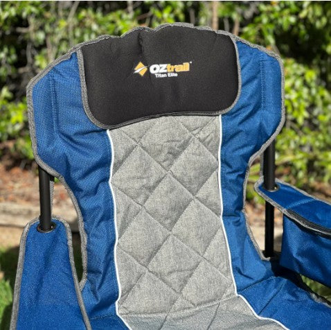 OZTRAIL TITAN ELITE CHAIR TWIN PACK