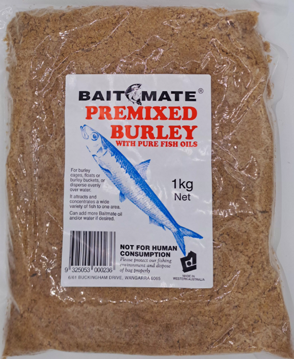 BAITMATE PREMIXED BURLEY WITH OIL IKG