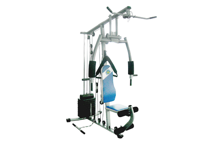 RINGMASTER HOME GYM WITH 70KG PLASTIC WEIGHTS