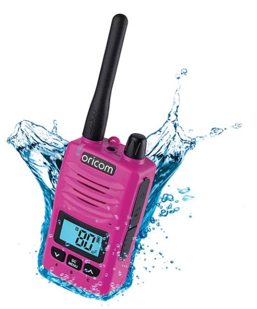 WATERPROOF IP67 PORTABLE 5W UHF CB RADIO PINK