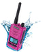 WATERPROOF IP67 PORTABLE 5W UHF CB RADIO PINK